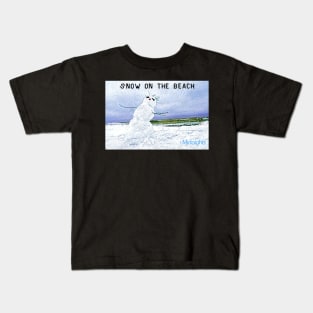 Snow on the beach Midnights Kids T-Shirt